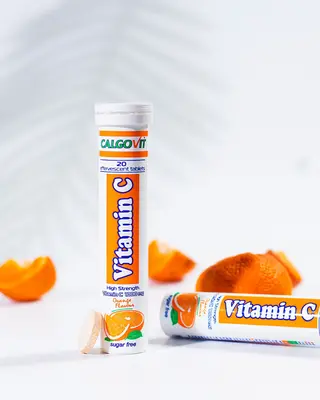 CALGOVIT VIT C * 20 TAB ORANGE FLAVOUR