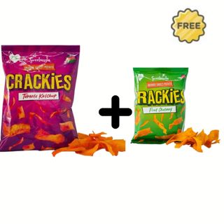 Buy Sweetunda Tomato Ketchup Crackies 120g Get 1 Free Sweetunda Fruit Chutney Crackies 30g