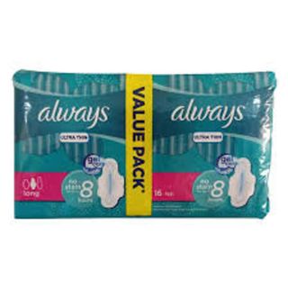 Always Duo Ultra Thin Long 12*16 Queens