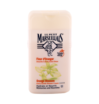 Gel douche pour femme fleur d'oranger LE PETIT MARSEILLAIS 250ml  - 823