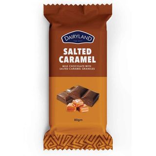 Dairyland Salted Caramel Chocolate Bar 80G