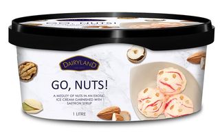 Dairyland Go Nuts Ice cream 1l