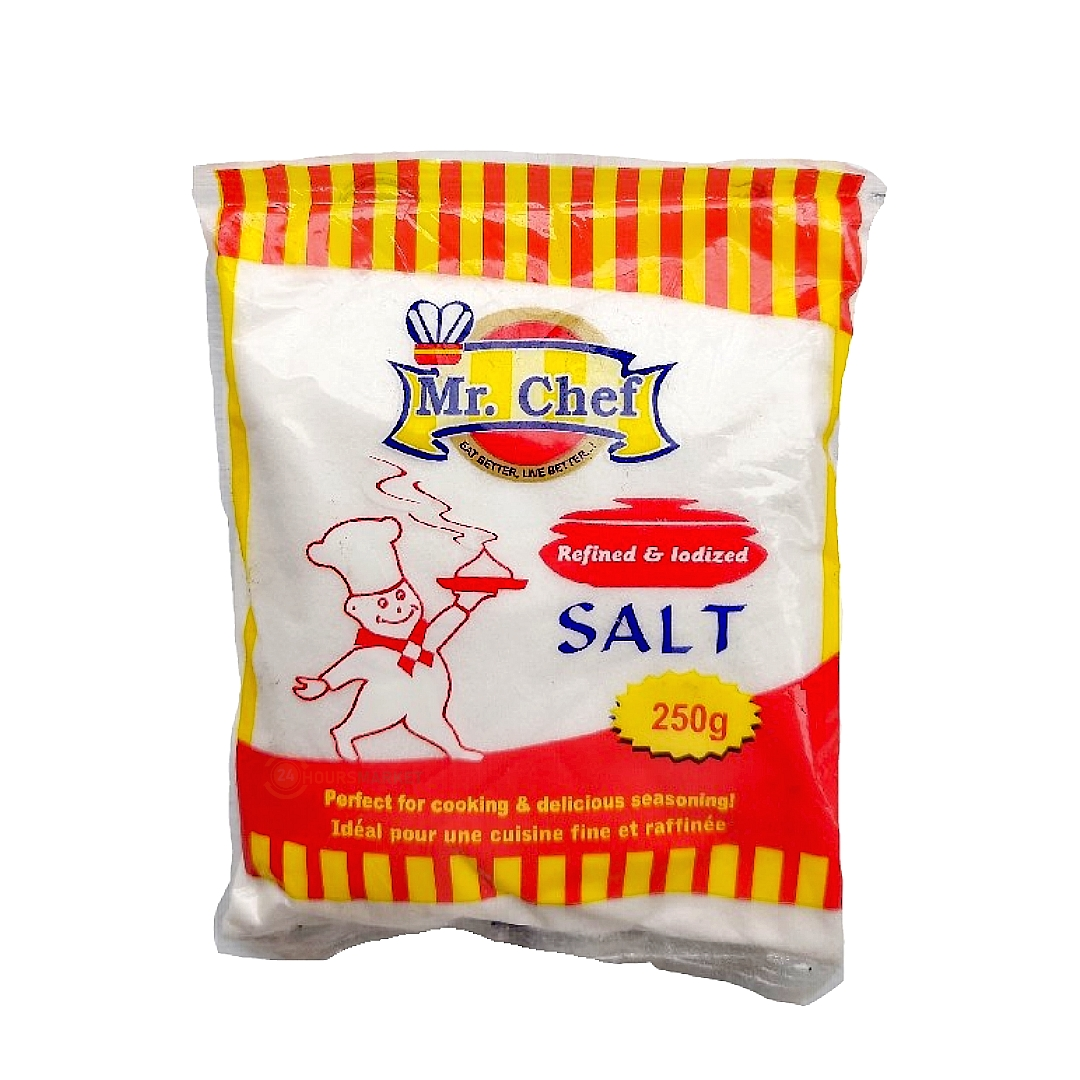 Mr Chef Salt (1Kg) Quarter Carton (5 Packs)