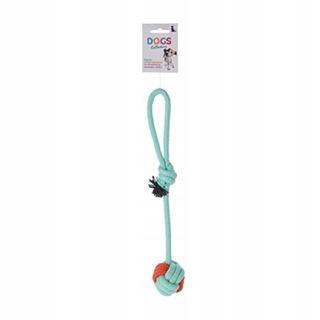 Jouet Corde avec Balle Chien 40cm
