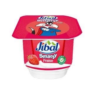 Yaourt smarty fraise 60g - JIBAL