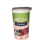Mega yoghurt cup strawberry 500ml