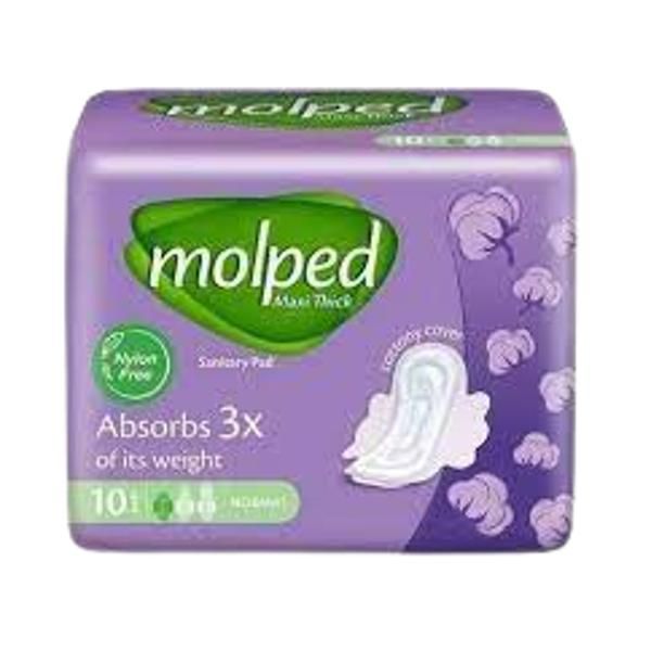 Molped Maxi Thick Sanitary Pad Normal 10'S