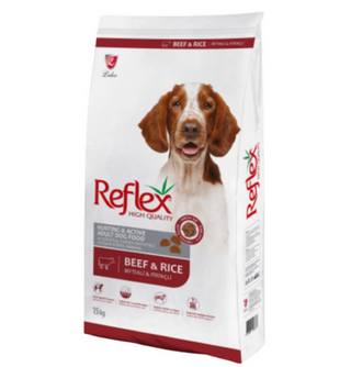 Reflex Adult Dog Food Beef Hunting & Active 15Kg