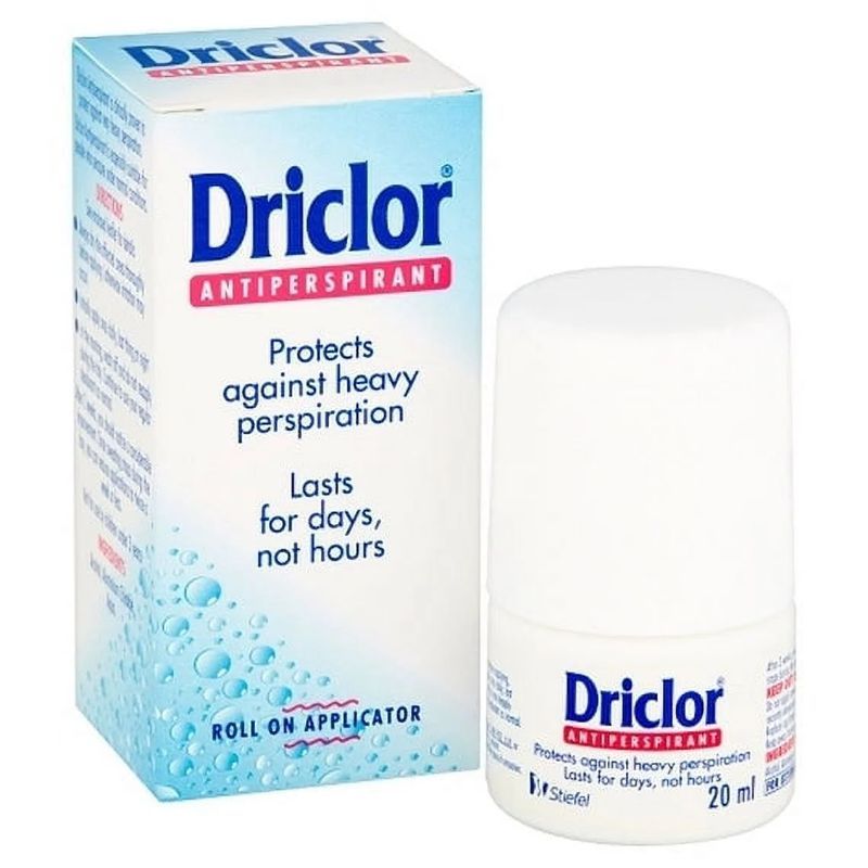 Driclor Antiperspirant Solution, 20ml