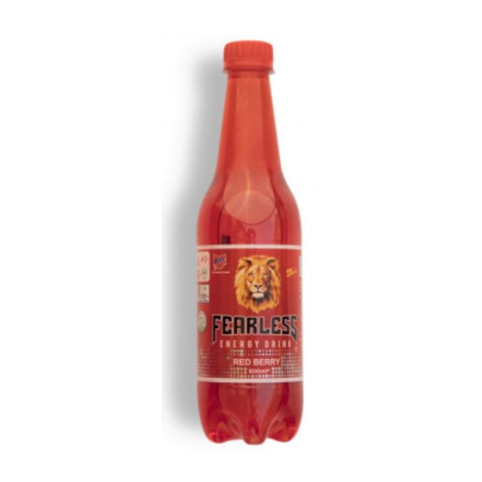 Fearless Energy Drink Red Berry 500Ml Pet