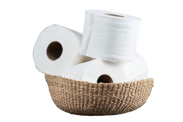 Papiers toilette, mouchoirs, coton