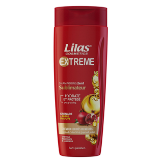 LILAS COSMETICS Shampooing Sublimateur pour cheveux colorés ou méchés 180ml