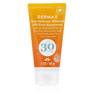 DERMA E SUN DEFENCE CLEAR ZINC OIL FREE SUNSCREEN SPF 30 2OZ/56G