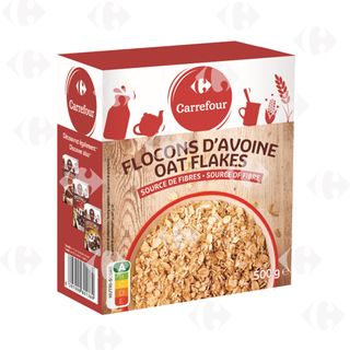 Céréales Flocons D'Avoine Carrefour 500G