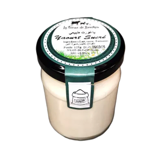 Yaourt chèvre vanille 125g - LA FERME DE BOUSKOURA
