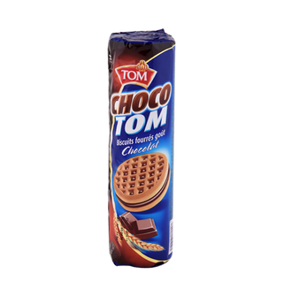 Biscuit fourré chocolat TOM 190GR  - 017