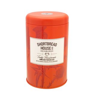 Shortbread with Dark Chocolate & Orange Tin- 140g