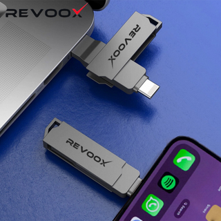 REVOOX Clé USB Dual Drive 3.2 Lightning OTG – 128 Go