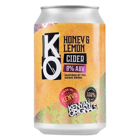 Kenyan Original Honey  Lemon Cider Can330ml