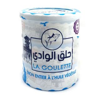 Thon Entier Huile Végétale La Goulette 3X160Gr