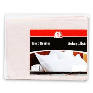 Taie D'Oreiller 50/75 No1 Blan