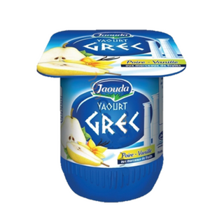 Yaourt brassé poire vanille Grec 110g - JAOUDA
