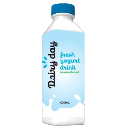 Dairyday Yoghurt Drink Unsweetened 500Ml