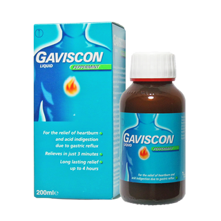 Gaviscon Peppermint Liquid, 200ml