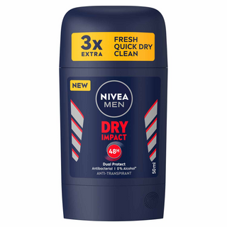 Déodorant stick homme Dry Impact 50ml - NIVEA MEN