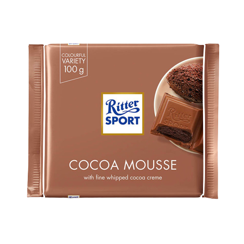 Ritter Sport Cocoa Mousse Chocolate 100G