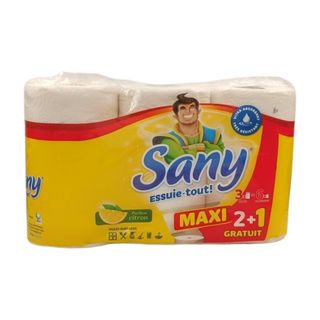 sany essui-tout maxi citron x9pcs