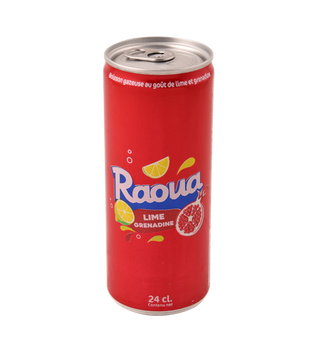 Boisson Gazeuse Lim Grenadine 24cl Raoua