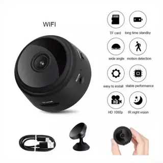Caméra de Sécurité Wi-Fi Mini A9 – Protection Intelligente à Portée de Main