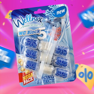 Offre BLOC WC OCEAN 3X57G WELLNAX
