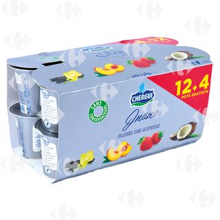 Yaourt Panier de Saveurs Jnane Chergui 12x110g + 4 Gratuits