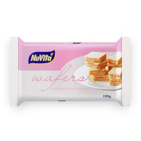 Nuvita Wafer Strawberry 100G