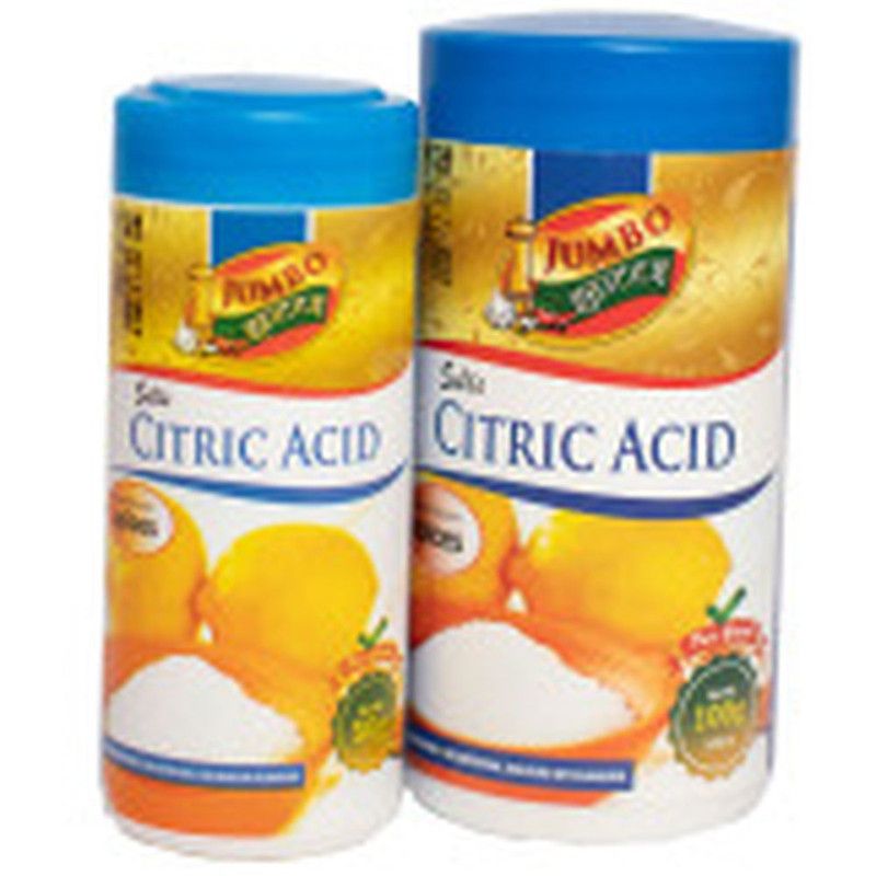 Jumbo Citric Acid 100 G Jar
