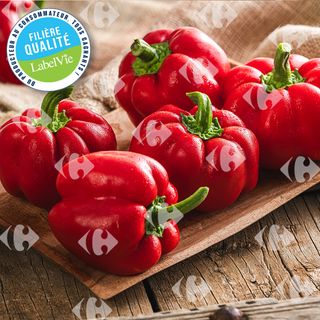 Poivron Rouge 500g - Filière Qualité