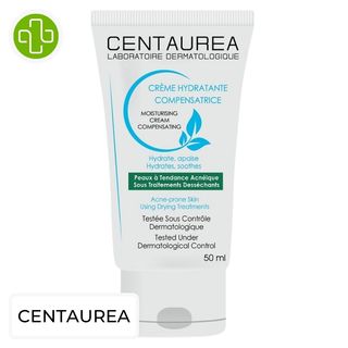 CENTAUREA CREME HYDRATANTE COMPENSATRICE PEAUX A TENDANCE ACNEIQUE 50ML