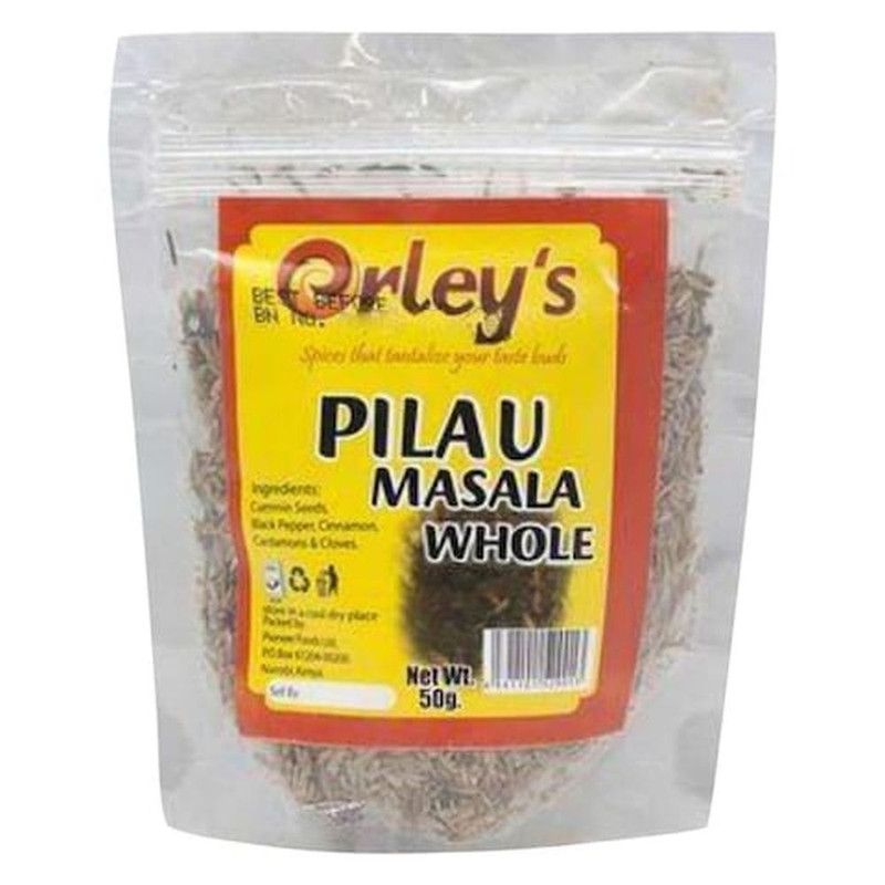Orleys Spice Whole Pilau Masala 50g