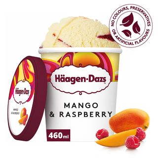 Glace Haagen Dazs Mango/Raspberry Pot 460ml