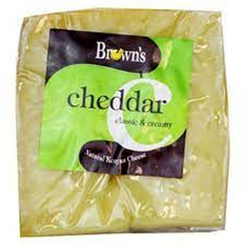 Brown S Cheddar Portion 225Gm