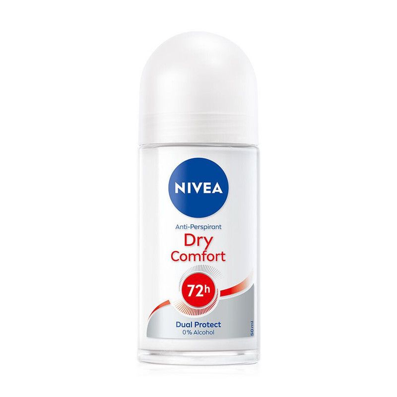 Nivea Anti-Perspirant Deodorant Roll On Dry Comfort Plus 50 Ml
