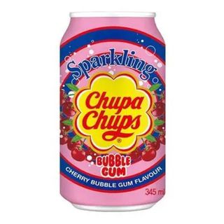 Chupa Chups Soda Cerise Bubble Gum 345ml