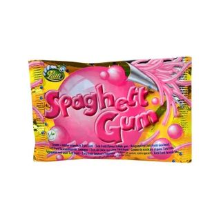 Gomme à mâcher aromatisée tutti frutti Spaghett Gum 35g - LUTTI