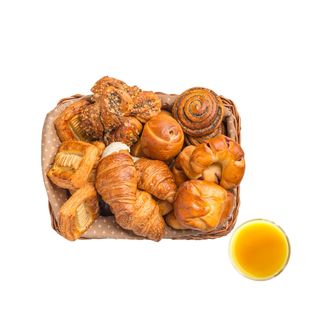 Assortiment de Viennoiseries à la Margarine 10 pièces