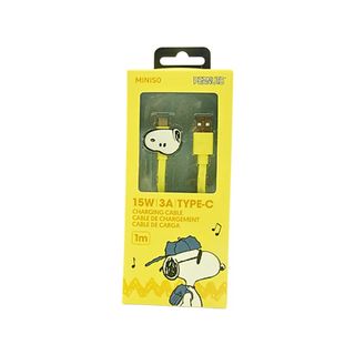 Snoopy Colorful Life Collection Type-C Charging Cable (Snoopy)