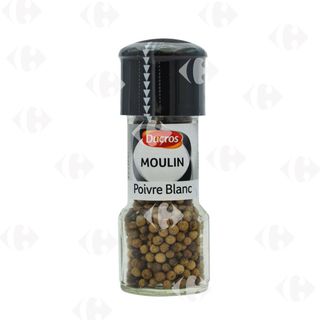 Poivre Blanc Moulu 36G - Ducros