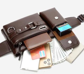 Sac à bandoulière en cuir