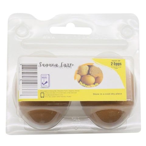 SAGANA FARM EGGS 2 PCS PACK